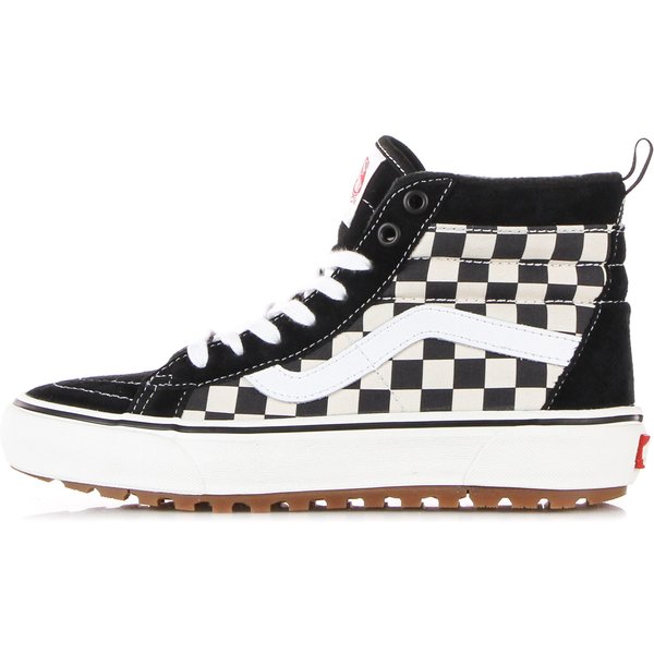 Scarpa Alta Uomo Sk8-Hi Mte-1 Black/White/Checkerboard-image