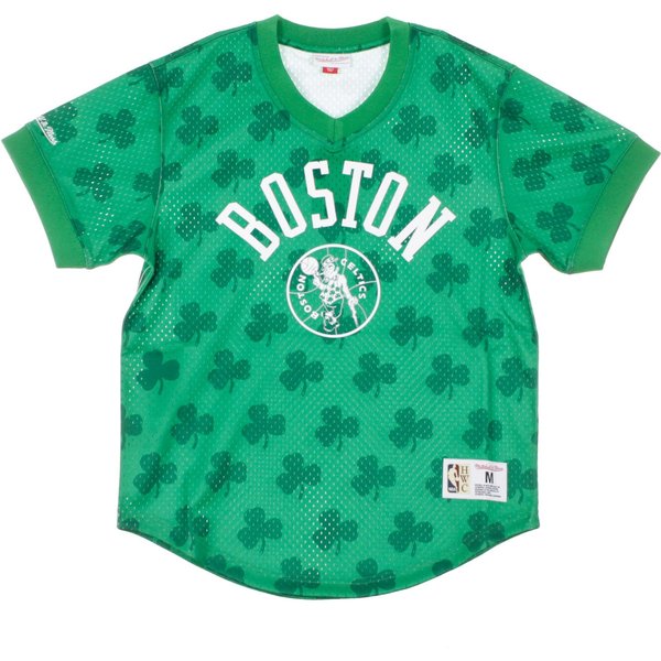 Casacca Uomo Nba Wordmark Mesh V-Neck Boscel Original Team Colors-image