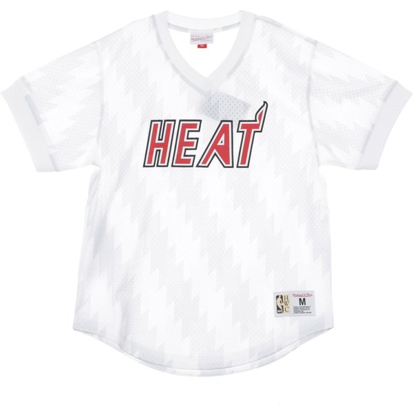 Casacca Uomo Nba Wordmark Mesh V-Neck Miahea Original Team Colors-image