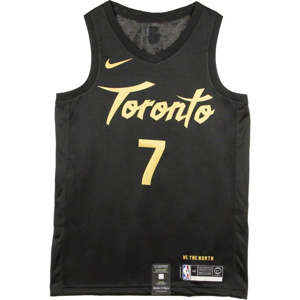 Canotta Basket Uomo Nba Swingman Jersey City Edition No 7 Kyle Lowry Torrap Black