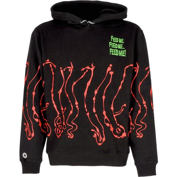 Felpa Cappuccio Uomo Dripper Hoodie Black-image