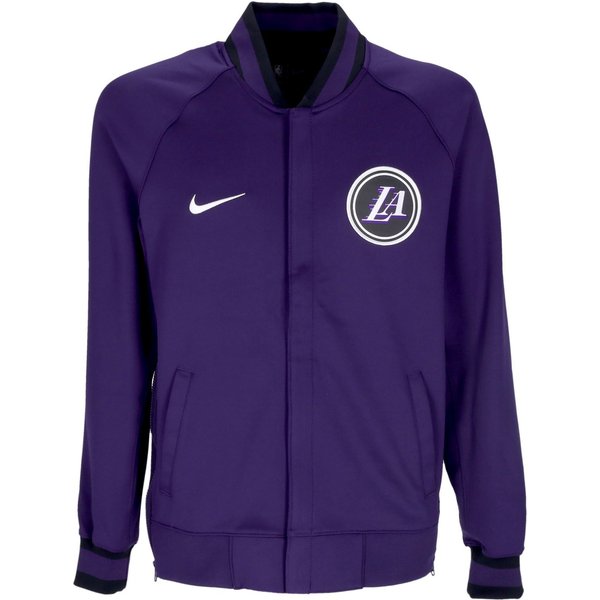 Felpa Leggera College Uomo Nba City Edition Dri-fit Showtime Full-zip Jacket Loslak Ink/ink/ink/white