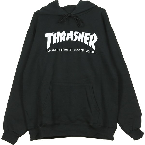 Felpa Cappuccio Uomo Skatemag Hood Black/white