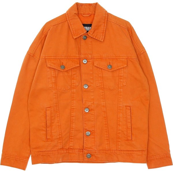 Giubbotto Jeans Uomo Oversize Garment Dye Jacket Blue Mint