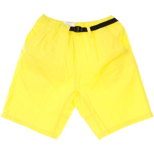 Pantalone Corto Uomo Clover Short Limoncello Stone Washed-image