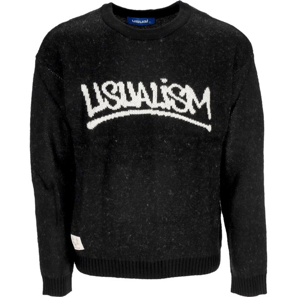 Maglione Uomo Usualism Sweater Black