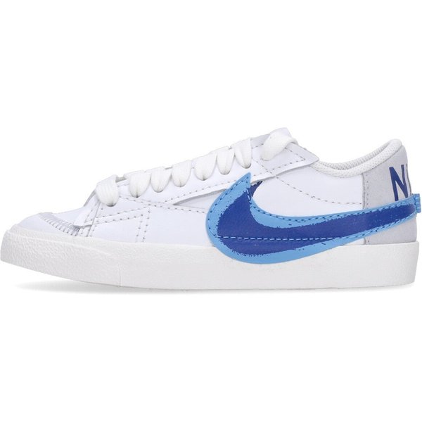 Scarpa Bassa Uomo Blazer Low 77 Jumbo White/University Blue/Sail/Pure Platinum-image