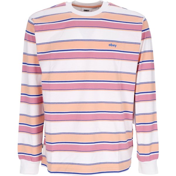 Maglietta Manica Lunga Uomo Direct L/S Tee White Multi-image