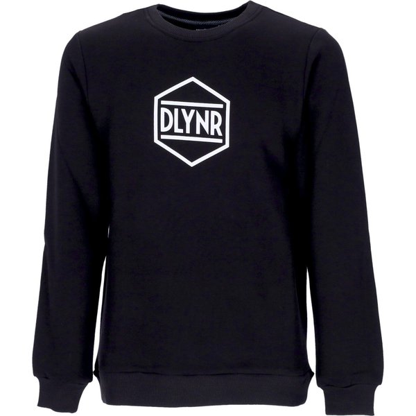 Felpa Girocollo Uomo Logo Crewneck Black-image
