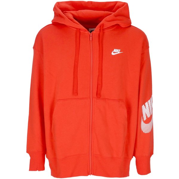 Felpa Cappuccio Zip Donna Sportswear Dnc Fleece Full-Zip Hoodie Picante Red-image