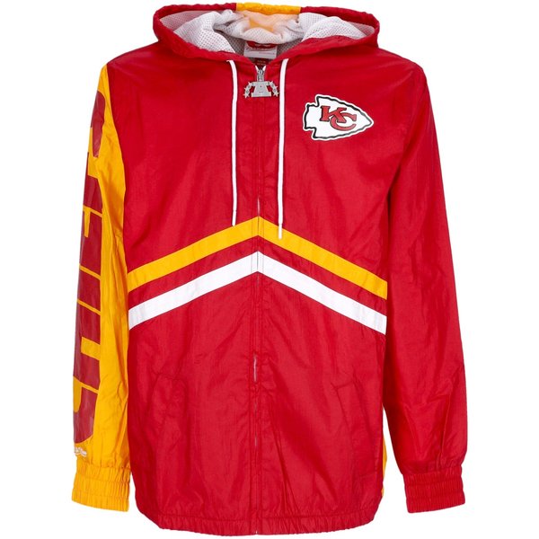 Giacca A Vento Uomo Nfl Undeniable Full Zip Windbreaker Kanchi Scarlet-image