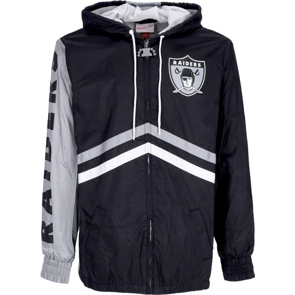 Giacca A Vento Uomo Nfl Undeniable Full Zip Windbreaker Oakrai Black-image