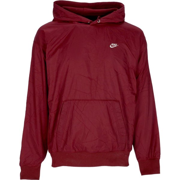 Felpa Cappuccio Uomo Sportswear Circa Lined Winterized Pullover Dark Beetroot/coconut Milk