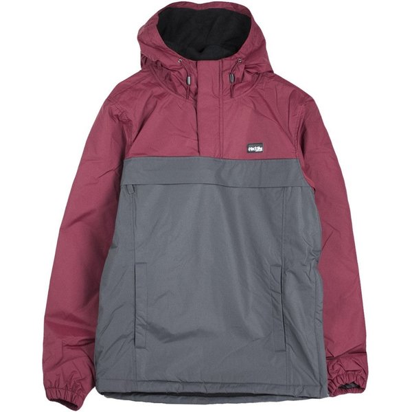 Giaccone Infilabile Uomo Insulaner Breaker Anthracite Red