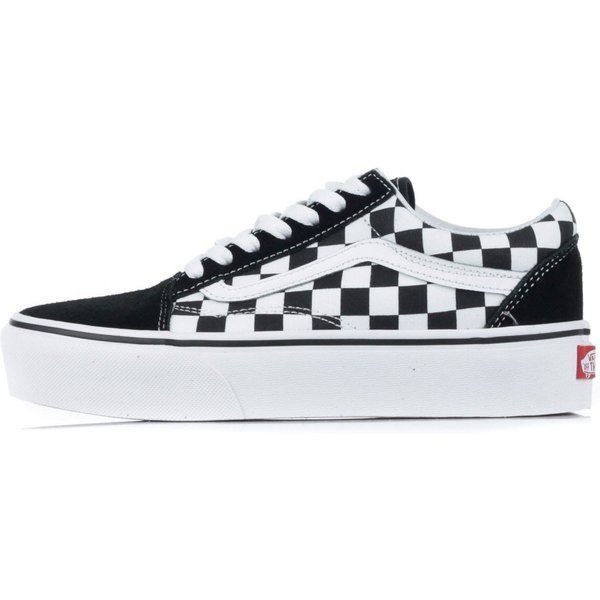 Scarpa Bassa Donna Old Skool Platform (Checkerboard) Checkerboard/Black/True White-image