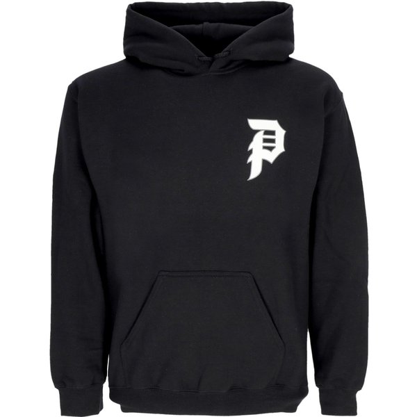 Felpa Cappuccio Uomo Tangle Hoodie Black