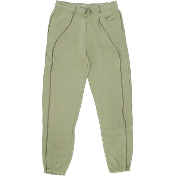 Pantalone Tuta Felpato Donna Sportswear Air Fleece Mid-Rise Joggers Alligator/Medium Olive/Medium Olive-image