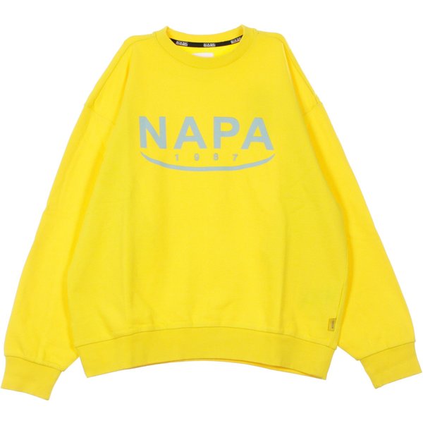 Felpa Girocollo Uomo B-Arosa Crew Sweat Yellow-image