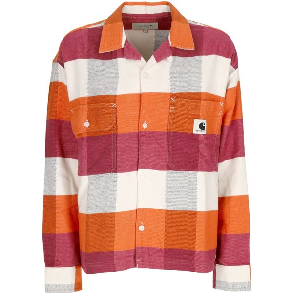 Camicia Manica Lunga Donna W L/s Lyman Shirt Lyman Check/kumquat
