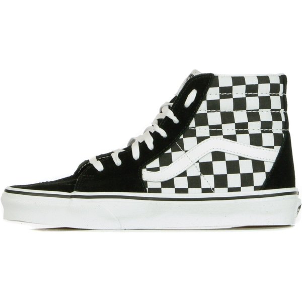 Scarpa Alta Uomo Sk8-Hi (Checkerboard) Black/True White-image