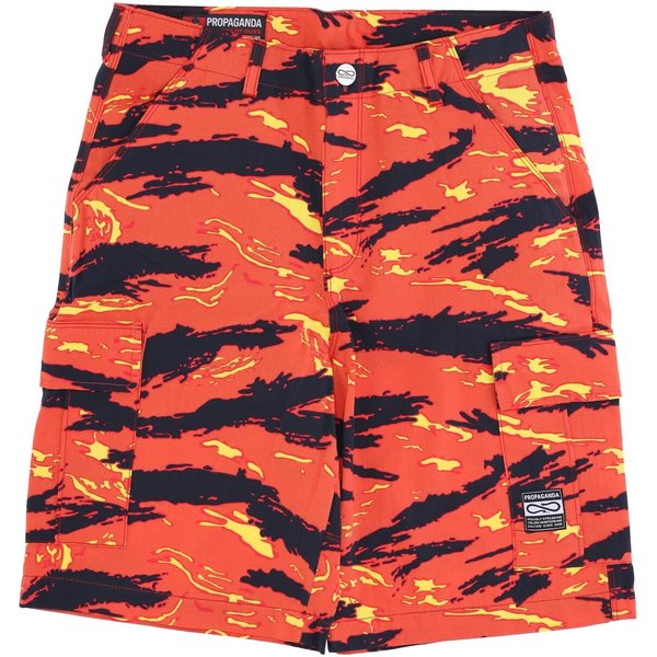 Pantalone Corto Uomo Robber Cargo Camo Shorts Orange-image