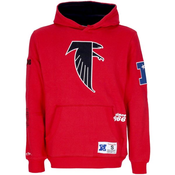Felpa Cappuccio Uomo Nfl Team Origins Fleece Hoodie Atlfal Scarlet-image