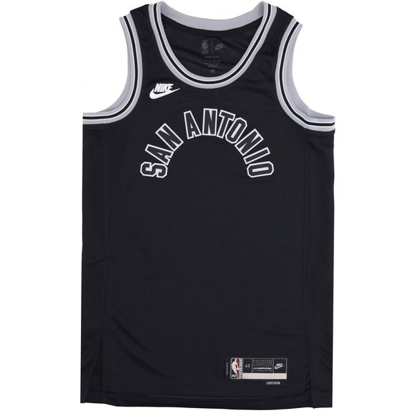 Canotta Basket Uomo Nba Dri-Fit Swingman Jersey Hwc B22 Sanspu Black/Fit Silver/Fit Silver-image