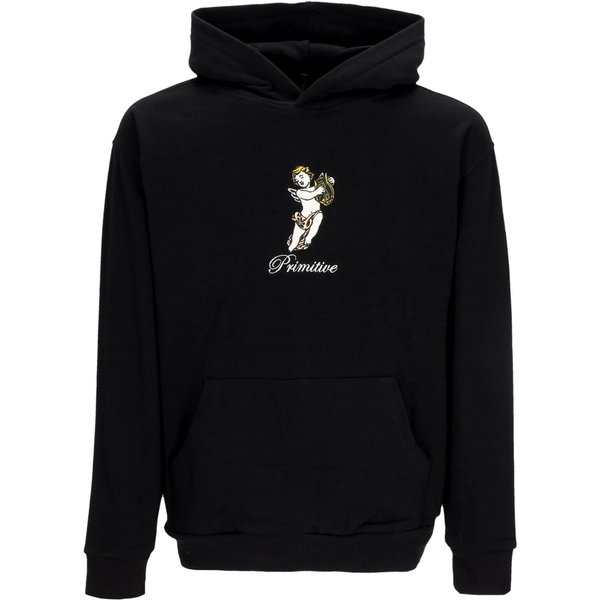 Felpa Cappuccio Uomo Gates Heavyweight Hood Black