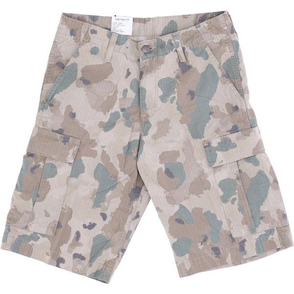Pantalone Corto Uomo Regular Cargo Short Camo Tide/Thyme-image