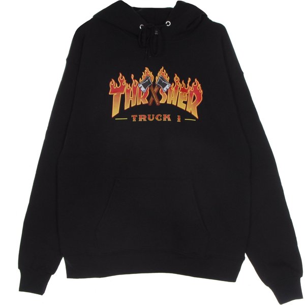Felpa Cappuccio Uomo Truck 1 Hood Black