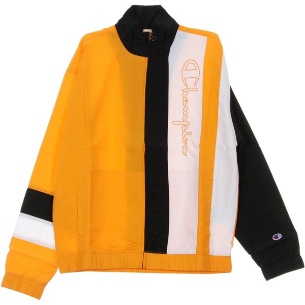 Giacca A Vento Uomo Full Zip Top Light Orange/Black/White-image