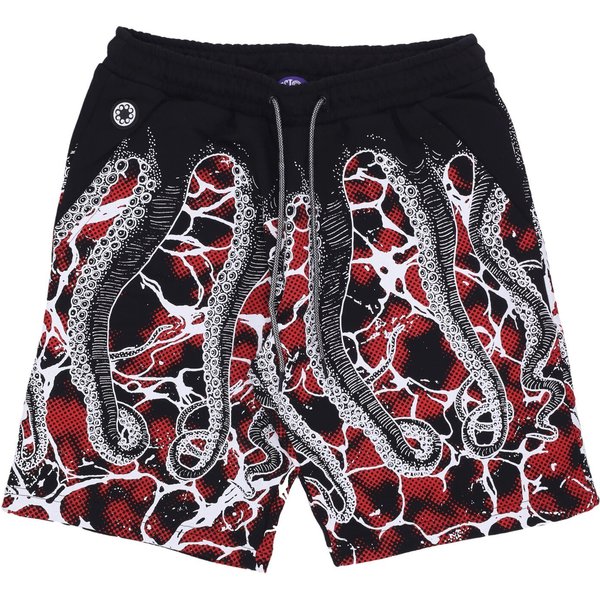 Pantalone Corto Tuta Uomo Marble Sweatshort Black