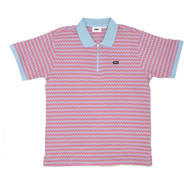 Polo Manica Corta Uomo Anno Jacquard Polo Sky Blue Multi