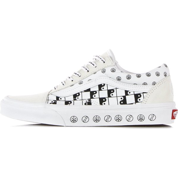 Scarpa Bassa Uomo Old Skool (Pma) True White/Black-image