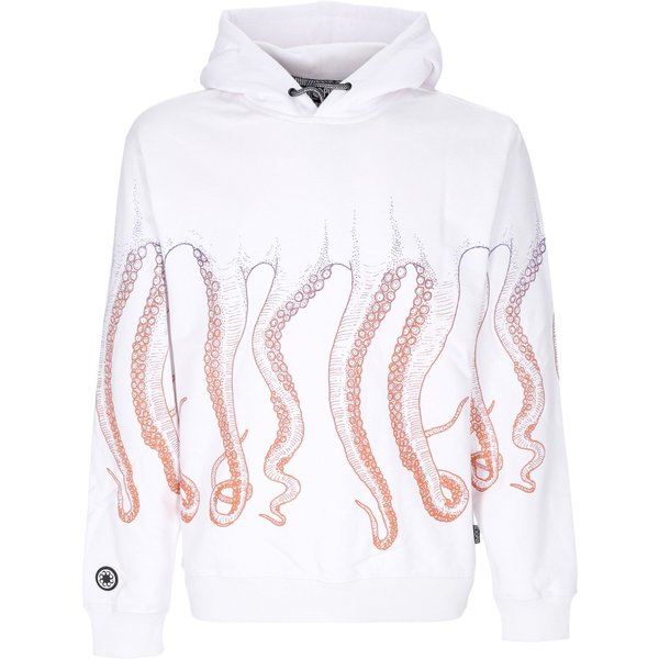 Felpa Cappuccio Uomo Gradient Hoodie White