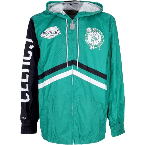 Giacca A Vento Uomo Nba Undeniable Full Zip Windbreaker Hardwood Classics Boscel Kelly Green-image