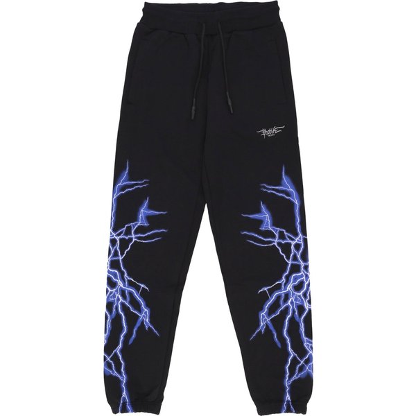 Pantalone Tuta Leggero Uomo New Lightning Pant Black/Blue-image