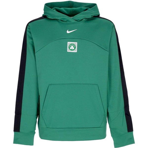 Felpa Cappuccio Uomo Nba Courtside Starting Five Hoodie Boscel Clover/black/white