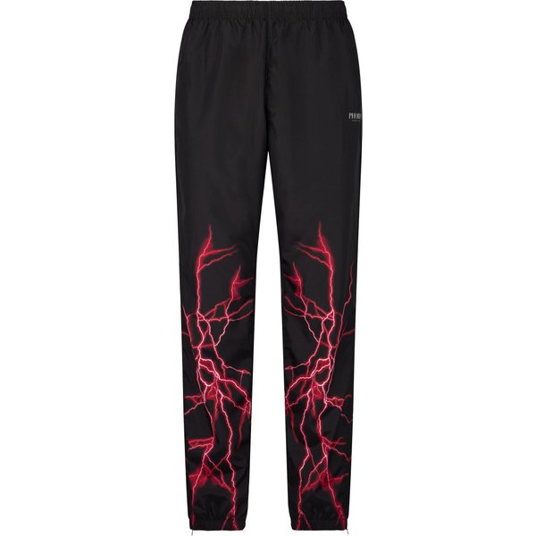 Pantalone Tuta Uomo New Lightning Pants Black/Red-image