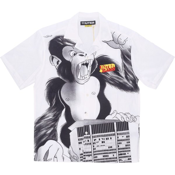 Camicia Manica Corta Uomo Xiuter Giant Shirt White-image