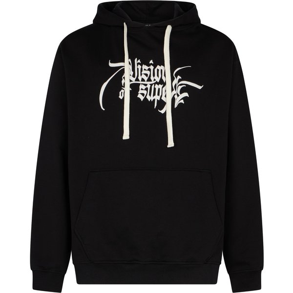 Felpa Leggera Cappuccio Uomo Rock Mather Hoodie Black-image