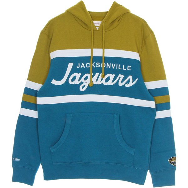 Felpa Cappuccio Uomo Nfl Head Coach Hoody Jacjag Original Team Colors-image