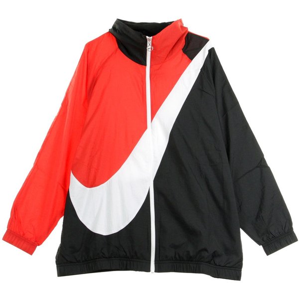 Giacca A Vento Donna W Swoosh Jkt Wvn Cb Black/University Red/White-image