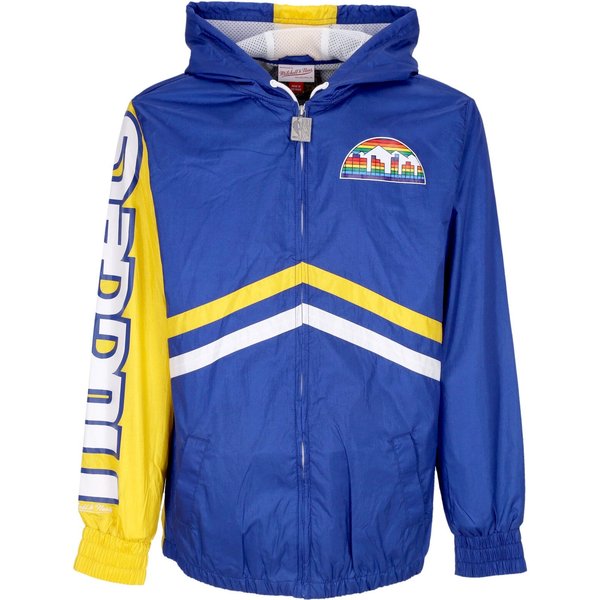 Giacca A Vento Uomo Nba Undeniable Full Zip Windbreaker Hardwood Classics Dennug Royal-image