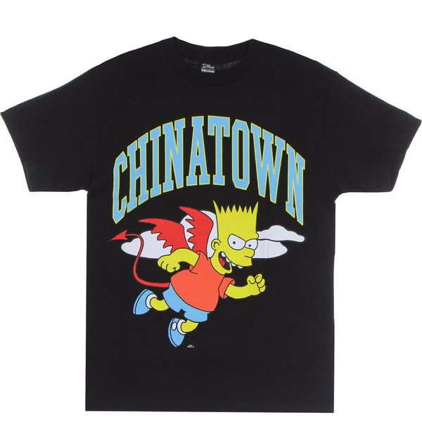 Maglietta Uomo Devil Arc Tee X The Simpsons Black-image