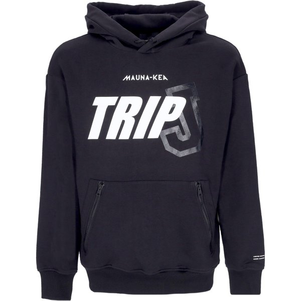 Felpa Leggera Cappuccio Uomo Basic Hoodie X Triple J Black-image