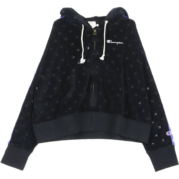 Felpa Cappuccio Donna Hooded Sweatshirt Black