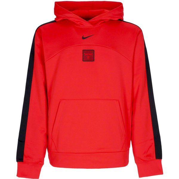 Felpa Cappuccio Uomo Nba Courtside Starting Five Hoodie Chibul University Red/Black/Black-image