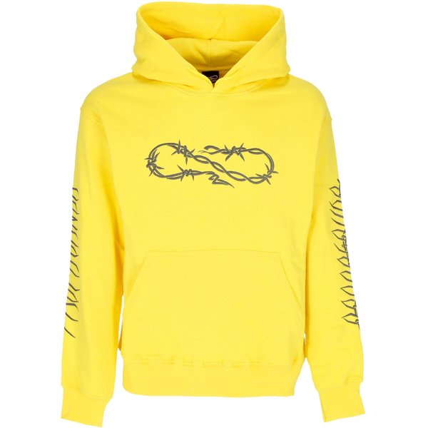 Felpa Cappuccio Uomo Wire Hoodie Yellow