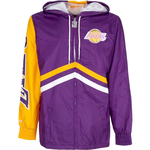 Giacca A Vento Uomo Nba Undeniable Full Zip Windbreaker Hardwood Classics Loslak Purple-image